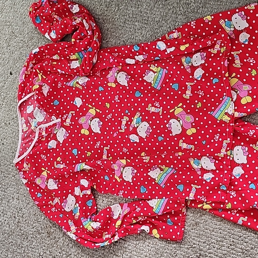 HELLO KITTY 2 pc Kids Jammies